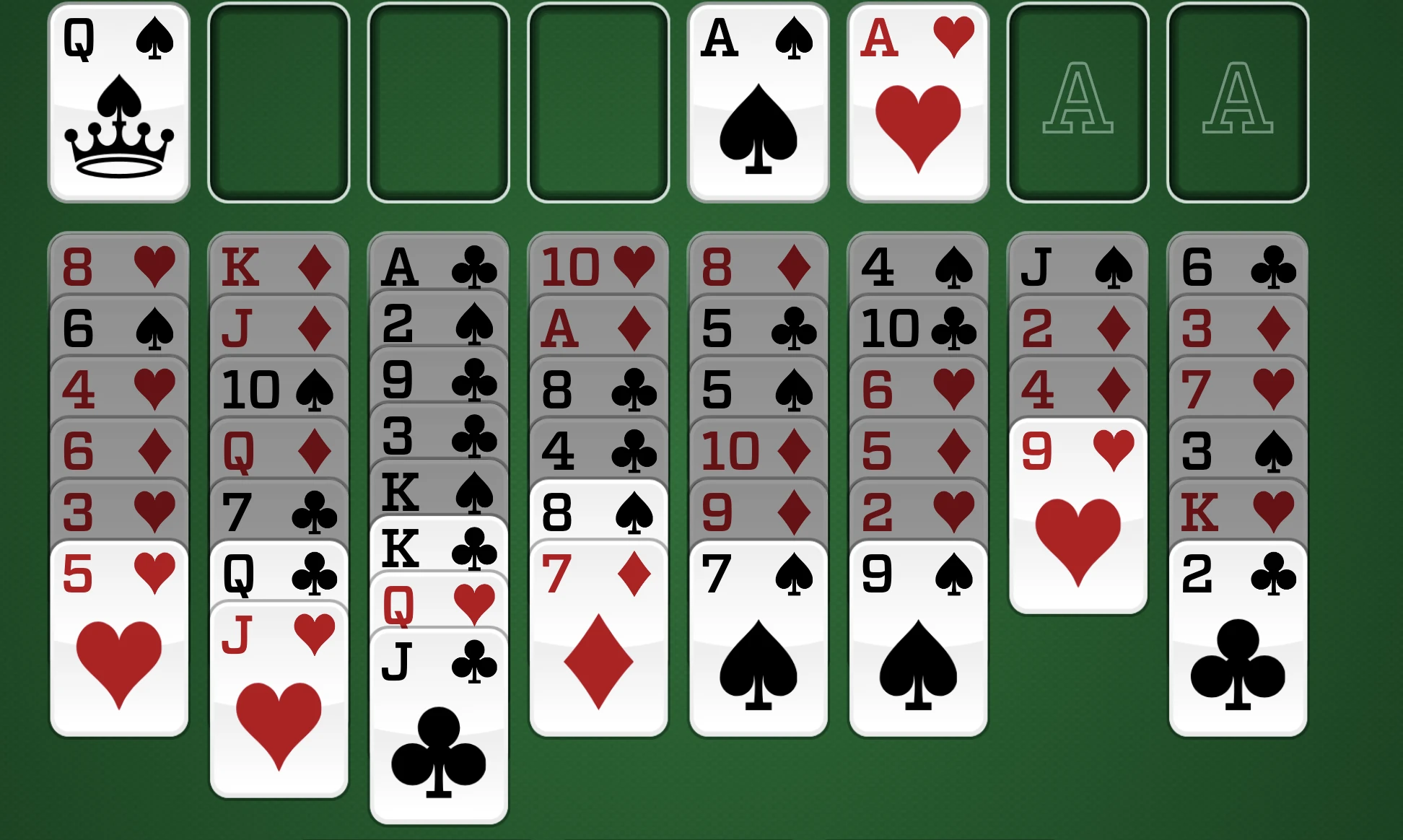 FreeCell Solitaire Vs Traditional Solitaire